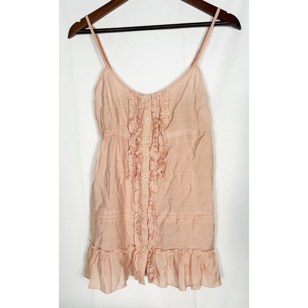 Vintage Wet Seal Womens Y2K Babydoll Top Size XL Preppy Coquette Feminine Ruffle - Picture 8 of 14